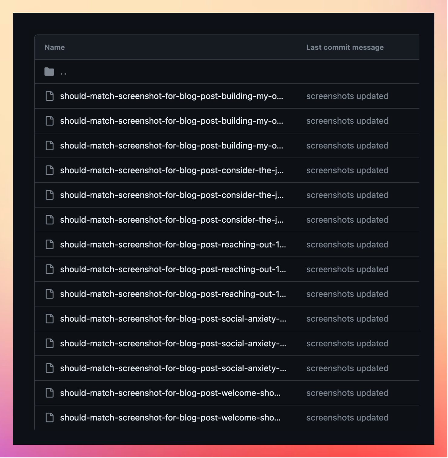 Screenshots updated